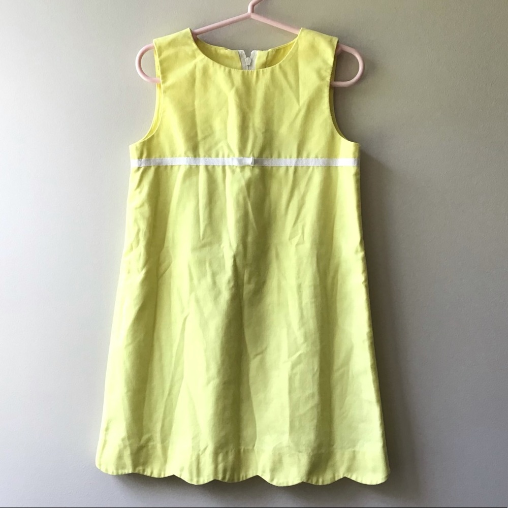 Lilly Pulitzer Yellow Linen Dress